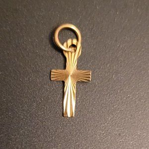 COPY - 10K Gold Cross Pendant